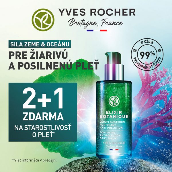 Novinka od Yves Rocher- Elixir Botanique