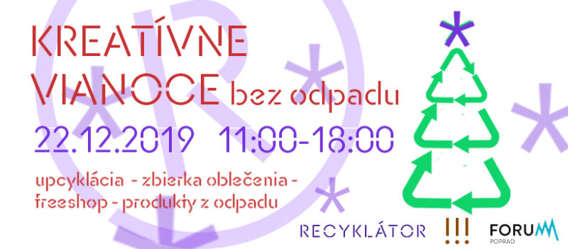 Kreatívne Vianoce bez odpadu 22. decembra