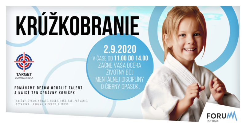 KRÚŽKOBRANIE VO FORUME 2.9.2020
