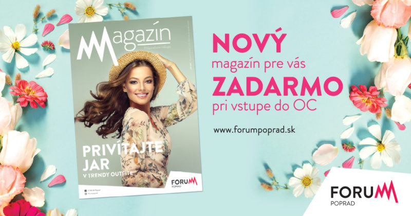 Jarné vydanie INšpiratívneho časopisu Magazín Forum