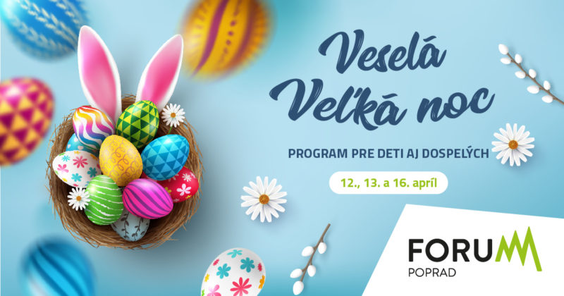 Veselá veľká noc - 12., 13. a 16. apríl