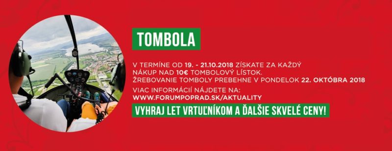 3. Narodeniny Forum Poprad 19. -21. október – prehľad zliav