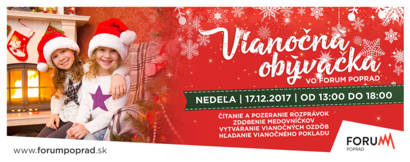 Vianočná obývačka vo Forume