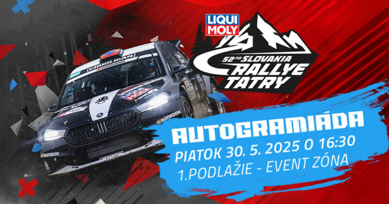 Autogramiáda Rallye Tatry 2025